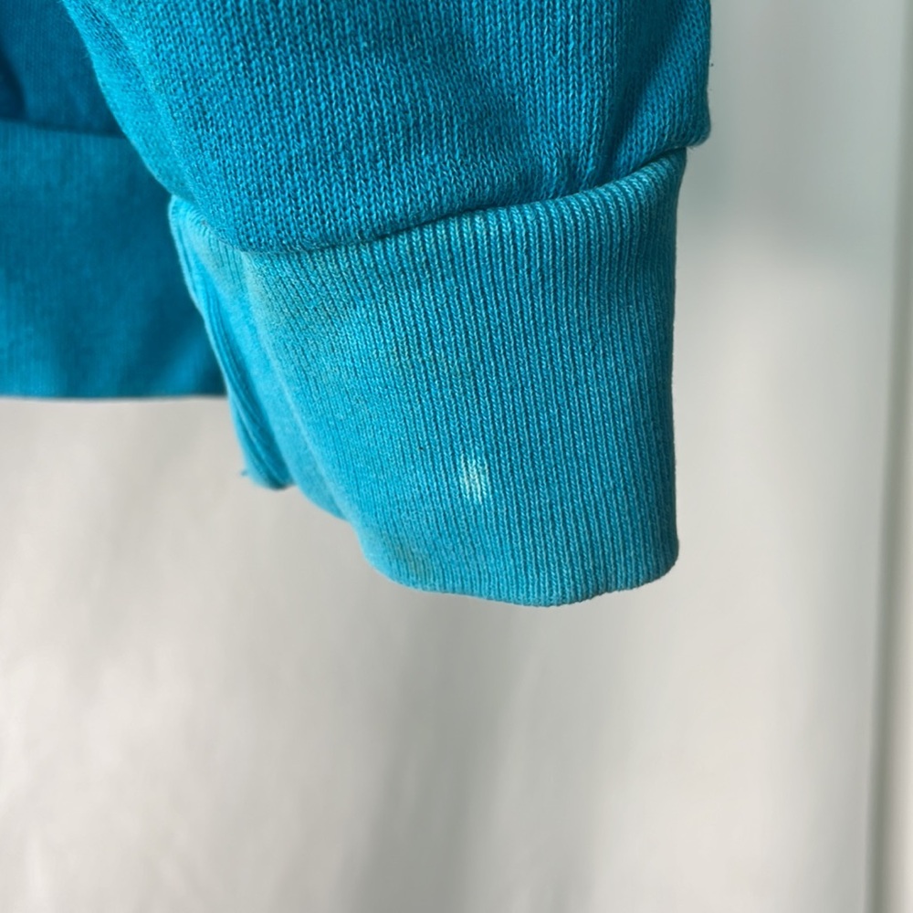 AS IS: vintage sweatshirt, size XL labeled Nike air. 55% cotton 45% polyester. - Picture 5 of 8